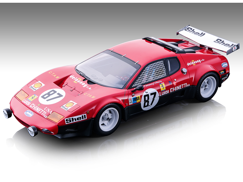 Ferrari 512 BB 87 Jacques Guerin - Jean-Pierre Delaunay - Gregg Young "Luigi Chinetti" "24 Hours of Le Mans" (1978) "Mythos Series" Limited Edition t