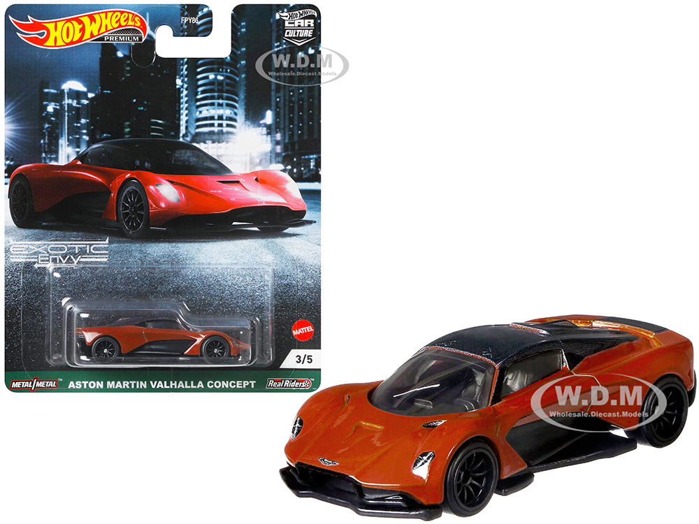 Aston Martin Valhalla Concept "Exotic Envy" Series Diecast Model Car by Hot Wheels