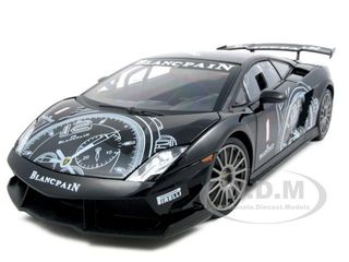 Lamborghini Gallardo LP560-4 Super Trofeo Black 1/18 Diecast Model Car by Motormax