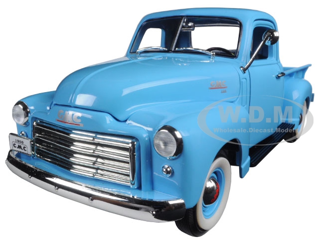 1950 GMC Pickup Truck Blue 1/18 Diecast Model by Road Signature