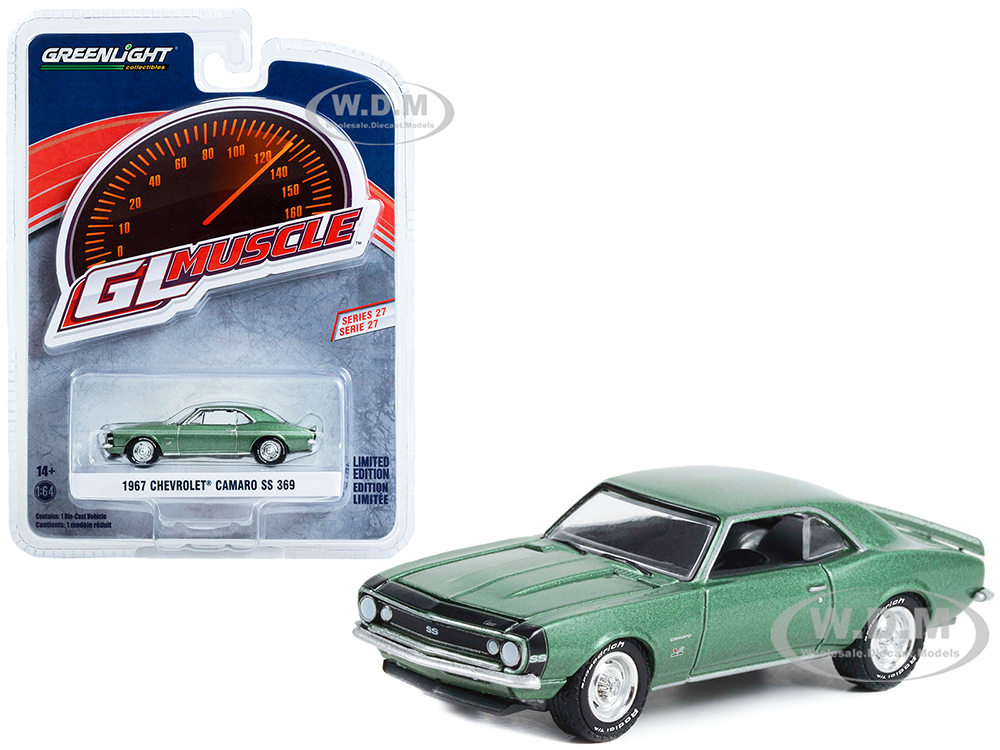 1967 Chevrolet Camaro SS 369 Mountain Green Metallic 