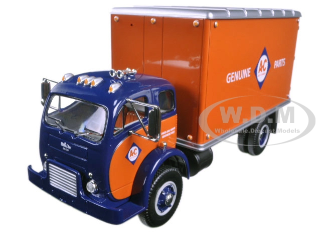 1953 White 3000 COE Delivery Van Allis-Chalmers Parts &amp; Service 1/34 Diecast Model Car by First Gear