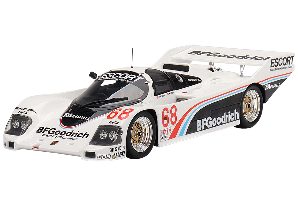 Porsche 962 68 Darin Brassfield - John Morton "BFGoodrich" IMSA Road America 500 Miles (1986) 1/18 Model Car by Top Speed