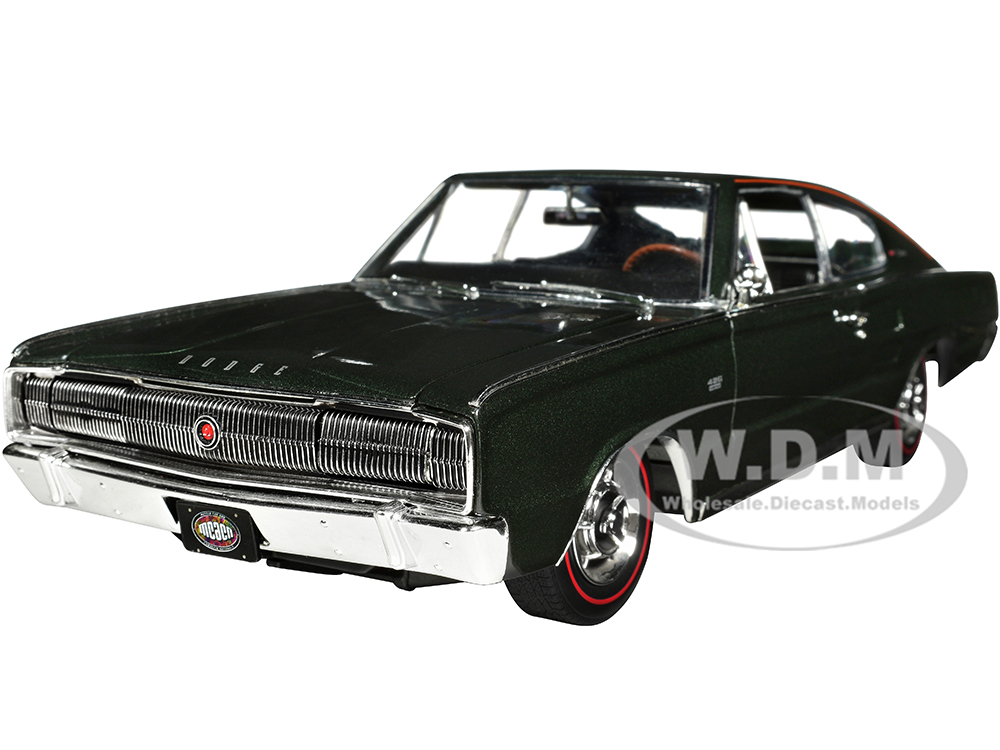 1966 Dodge Charger Dark Green Metallic 