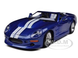 1999 Shelby Series 1 Blue 1/24 Diecast Model Car By Maisto
