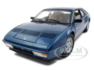 Ferrari Mondial 3.2 Elite Edition Blue 1 Of 5000 Produced 1/18 Diecast Car Model By Hotwheels