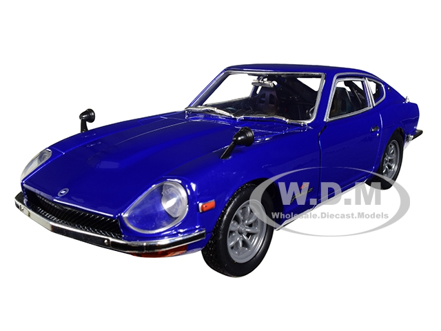 1970 Nissan Fairlady Z432 Dark Blue "auto Japan" Limited Edition To 5800 Pieces Worldwide 1/24 Diecast Model Car By M2 Machines