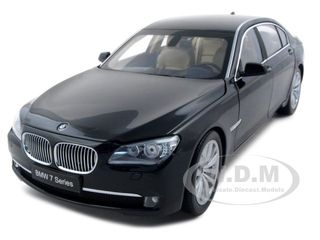 Image of 2009 2010 2011 BMW 750Li F02 7 Series Citrine Black 1/18 Diecast Model Car by Kyosho