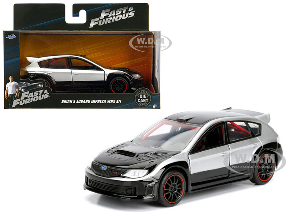 Brians Subaru Impreza WRX STI Silver and Black 
