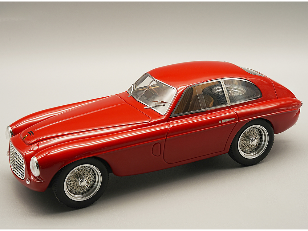 Ferrari 195S Touring Berlinetta Red "Press Version" (1950) "Mythos Series" Limited Edition to 125 pieces Worldwide 1/18 Model Car by Tecnomodel