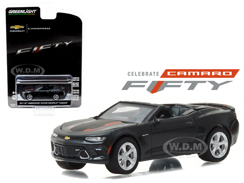 2017 Chevrolet Camaro 50th Anniversary Edition Anniversary Collection Series 4 1/64 Diecast Model Car  by Greenlight