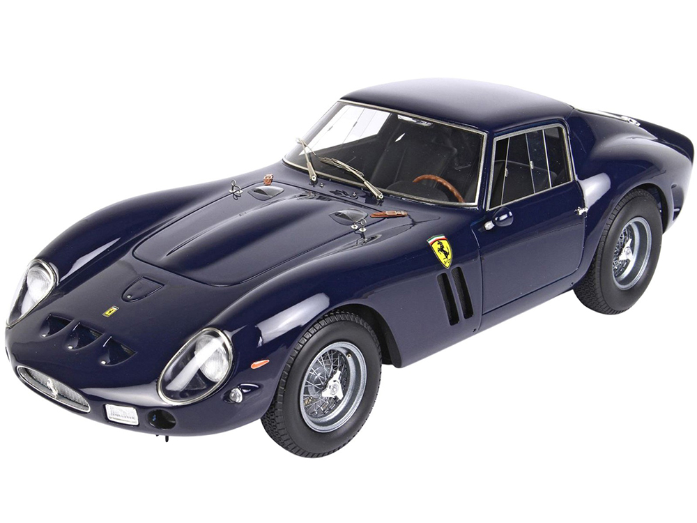 Ferrari 250 GTO Chassis 4219 GT Dark Blue Concours of Elegance Villa dEste (2006) with DISPLAY CASE Limited Edition to 108 pieces Worldwide 1/18 Mode