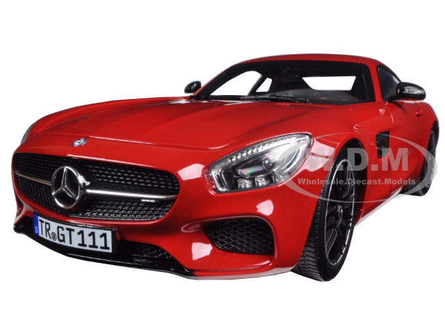 2015 Mercedes AMG GT Red 1/18 Diecast Model Car by Norev