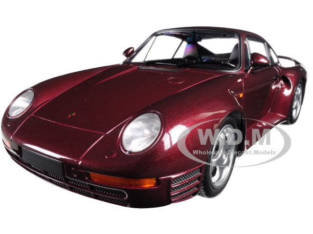 1987 Porsche 959 Red Metallic Limited Edition To 600 Pieces Worldwide 1/18 Diecast Model Car By Minichamps