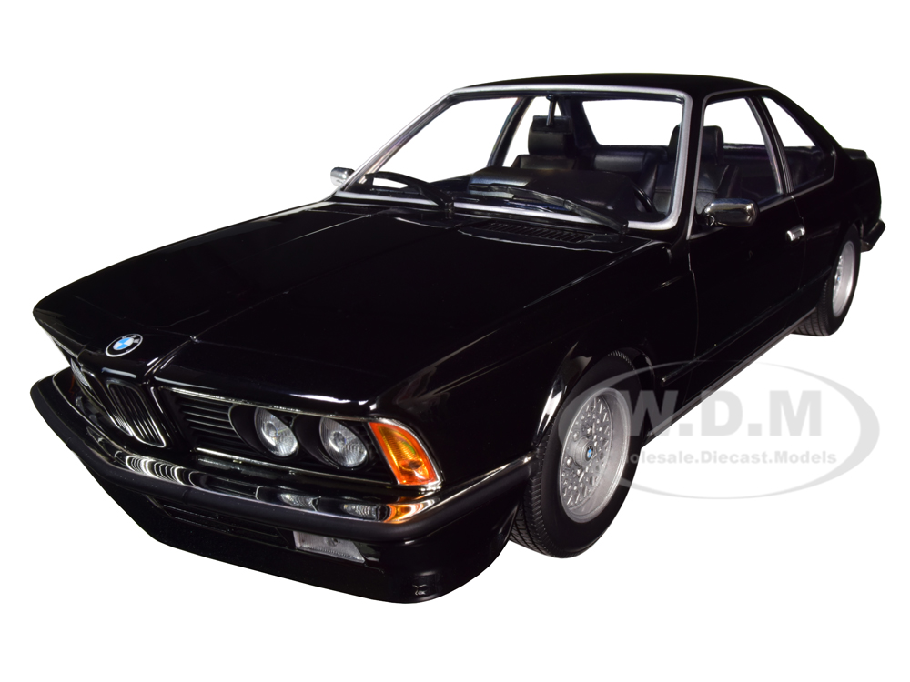 Image of 1982 BMW 635 CSi Black Metallic Limited Edition to 504 pieces Worldwide 1/18 Diecast Model Car by Minichamps