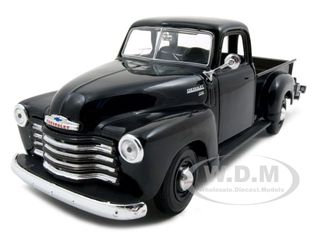 1950 Chevrolet 3100 Pickup Truck Black 1/25 Diecast Model Car By Maisto