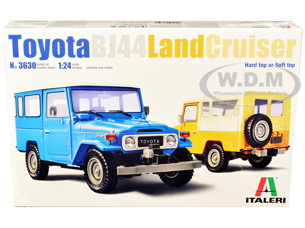 Skill 3 Model Kit Toyota BJ44 Land Cruiser 1/24 Scale Model by Italeri