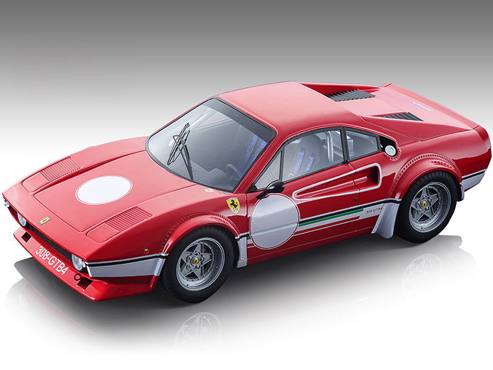 Ferrari 308 GTB/4 LM Niki Lauda (Driver) Test Fiorano Circuit (1976) Mythos Series Limited Edition to 150 pieces Worldwide 1/18 Model Car by Tecnomodel