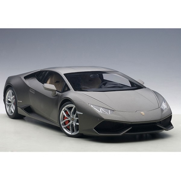 Lamborghini Huracan Lp610-4 Grigio Titans/matt Grey 1/12 Model Car By Autoart