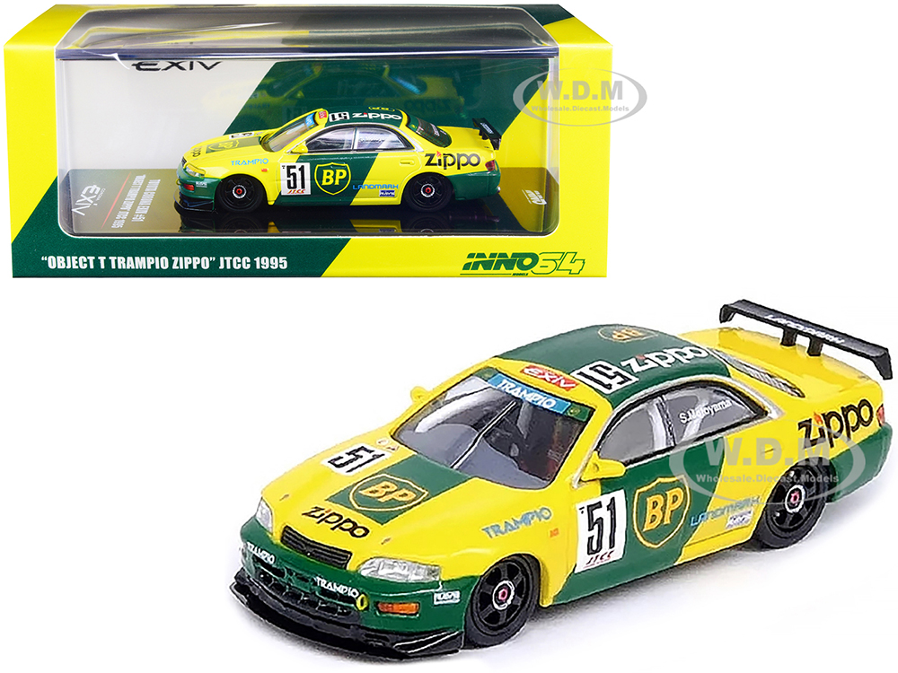 Toyota Corona EXIV #51 RHD (Right Hand Drive) Satoshi Motoyama JTCC Japan Touring Car Championship (1995) 1/64 Diecast Model Car by Inno Models