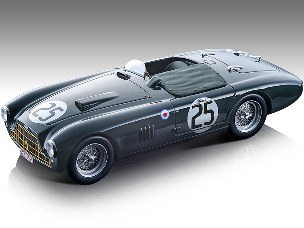Aston Martin DB3S Spyder #25 Lance Macklin - Peter Collins DNF (Did Not Finish) 24H of Le Mans (1952) Mythos Series Limited Edition to 150 pieces Worldwide 1/18 Model Car by Tecnomodel