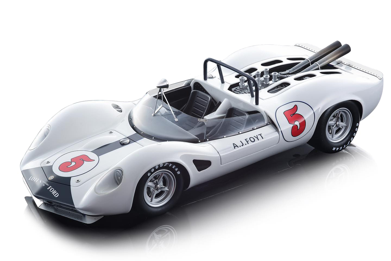 Lotus 40 5 A.j. Foyt 1965 Riverside Grand Prix "mythos Series" Limited Edition To 120 Pieces Worldwide 1/18 Model Car By Tecnomodel