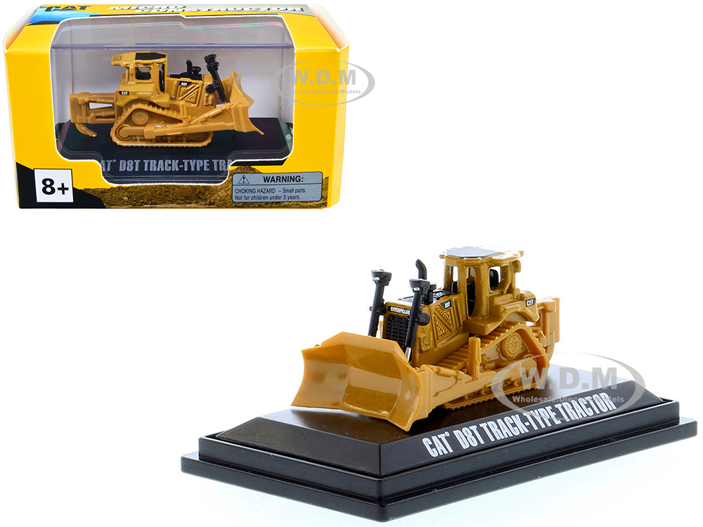 CAT Caterpillar D8T Track-Type Tractor Yellow "Micro-Constructor" Series Diecast Model by Diecast Masters