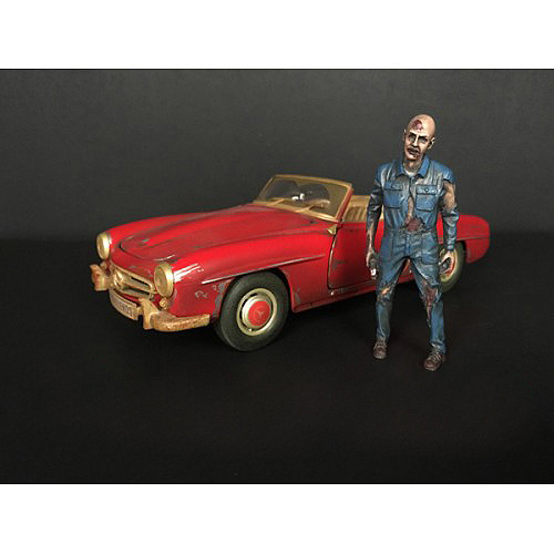 Zombie Mechanic Figurine I for 1/18 Scale Models by American Diorama