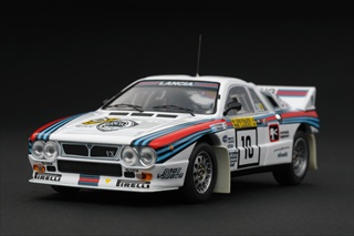 Lancia 037 10 Rally 1000 Lakes 1984 1/43 Diecast Car Model by HPi Racing