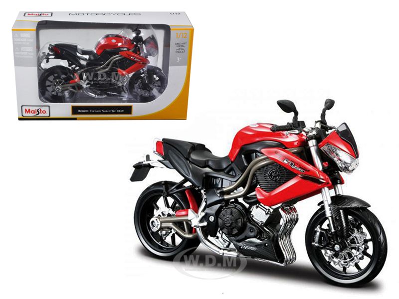 Benelli Tornado Naked Tre R160 Bike 1/12 Motorcycle By Maisto