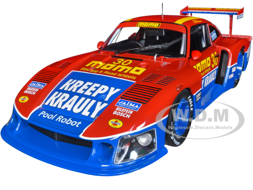 Porsche 935 Moby Dick #30 RHD (Right Hand Drive) Giampiero Moretti - Sarel van der Merwe Kreepy Krauly 6 Hours of Mid-Ohio (1983) Competition Series 1/18 Diecast Model Car by Solido