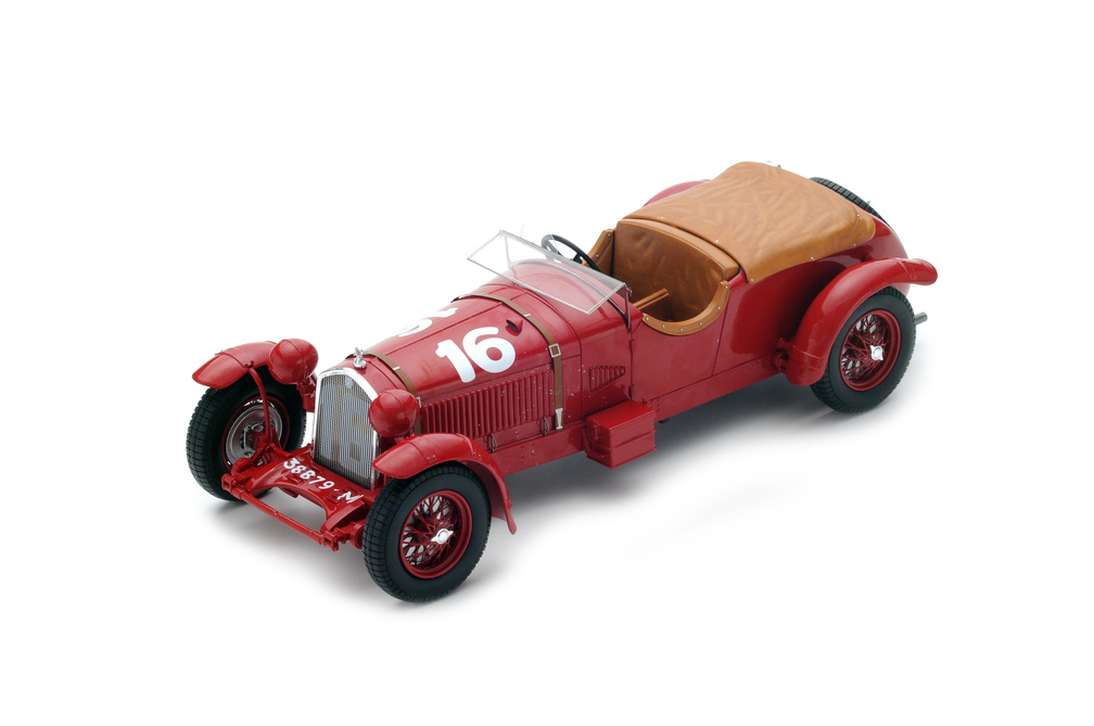 Alfa Romeo 8C 16 Earl Howe Sir Henry Birkin Winners Le Mans (1931) 1/18 Model Car by Spark