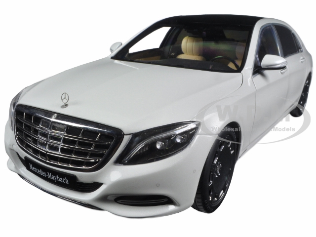 Mercedes Maybach S Class S600 White 1/18 Model Car by Autoart