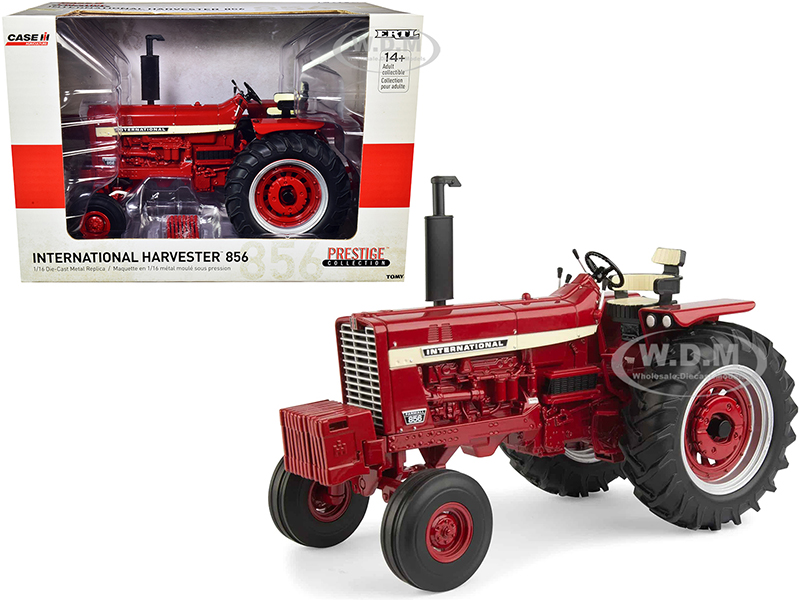 Image of IH International Harvester 856 Tractor "Prestige Collection" 1/16 Diecast Model by ERTL TOMY