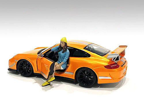 "Car Meet 1" Figurine III for 1/24 Scale Models by American Diorama