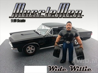 Musclemen Wide Willie Figure For 118 Diecast Car Models By American Diorama