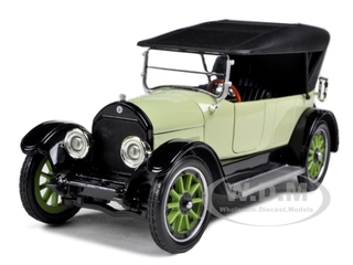Image of 1919 Cadillac Type 57 Soft Top Lime 1/32 Diecast Model Car by Signature Models