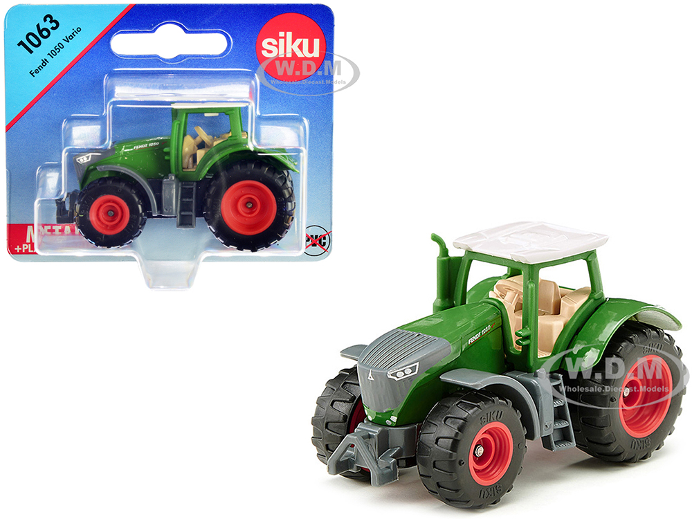 Fendt 1050 Vario Tractor Green with White Top Diecast Model by Siku