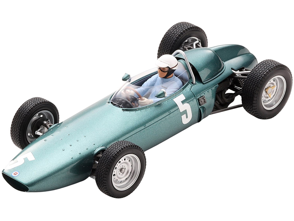 BRM P57 5 Richie Ginther 2nd Place Formula One F1 Monaco Grand Prix (1963) 1/18 Model Car by Spark