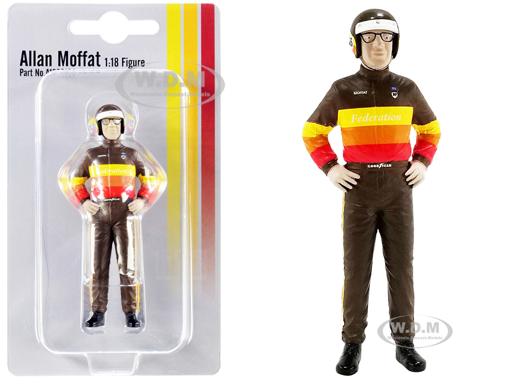 Allan Moffat "Federation" Driver Figurine for 1/18 Scale Models by ACME