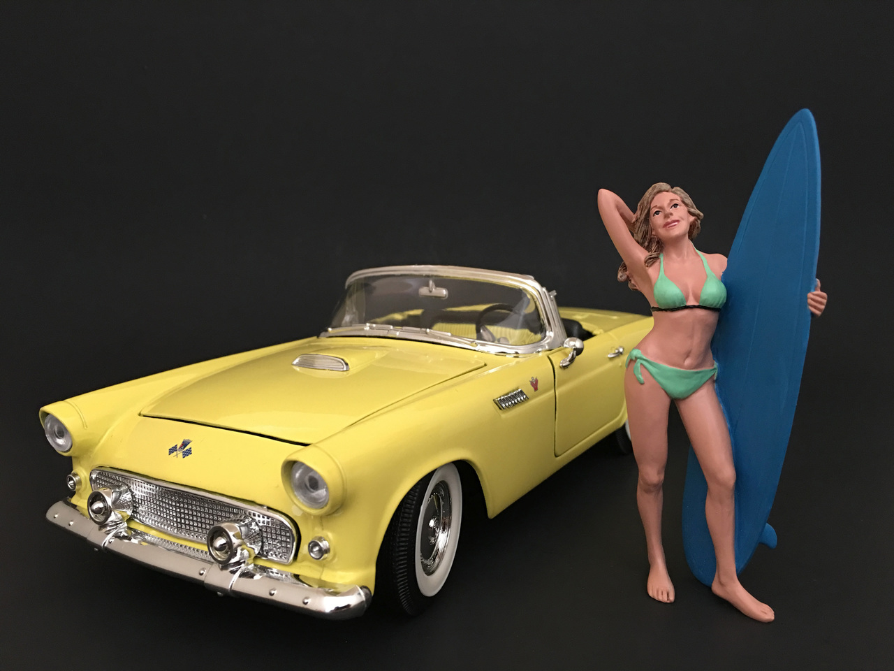 Image of Surfer Paris Figure for 1/18 Scale Models by American Diorama