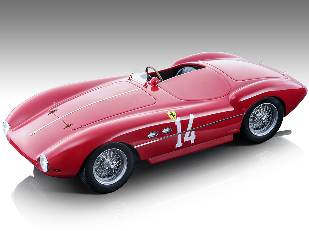 Ferrari 735S 14 Alberto Ascari "Monza Autodromo GP" (1953) Limited Edition to 130 pieces Worldwide 1/18 Model Car by Tecnomodel