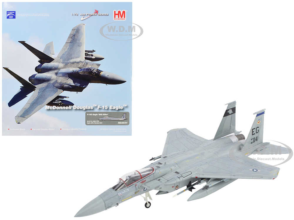 McDonnell Douglas F-15C Eagle Fighter Aircraft 