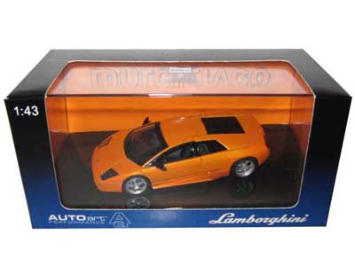 Lamborghini Murcielago Orange 1/43 Diecast Model Car By Autoart