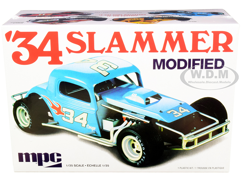 Skill 2 Model Kit 1934 "Slammer" Modified 1/25 Scale Model by MPC