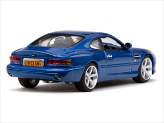 Aston Martin Db7 Gt Vertigo Blue Limited Edition 1 Of 785 Produced Worldwide 1/43 Diecast Model By Vitesse
