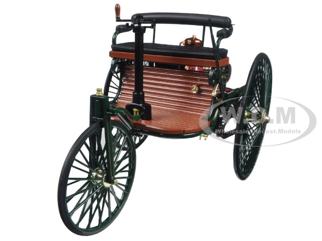 1886 Benz Patent Motorwagen Green 1/18 Diecast Car Model by Norev
