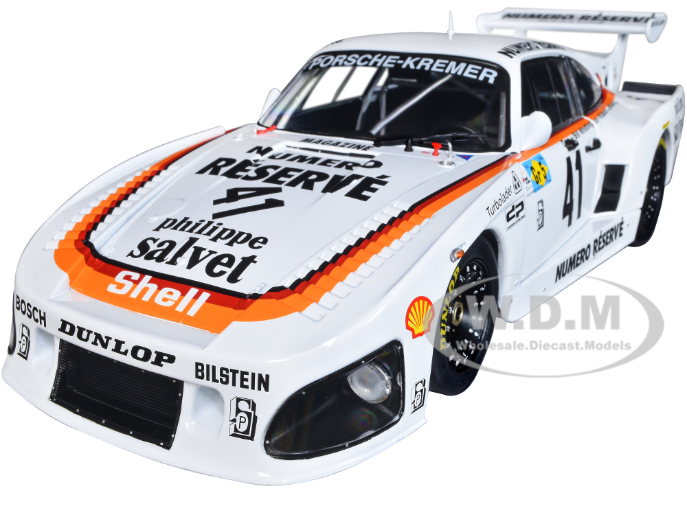 Porsche 935 K3 41 Klaus Ludwig - Don Whittington - Bill Whittington Winner 24 Hours of Le Mans (1979) "Competition" Series 1/18 Diecast Model Car by