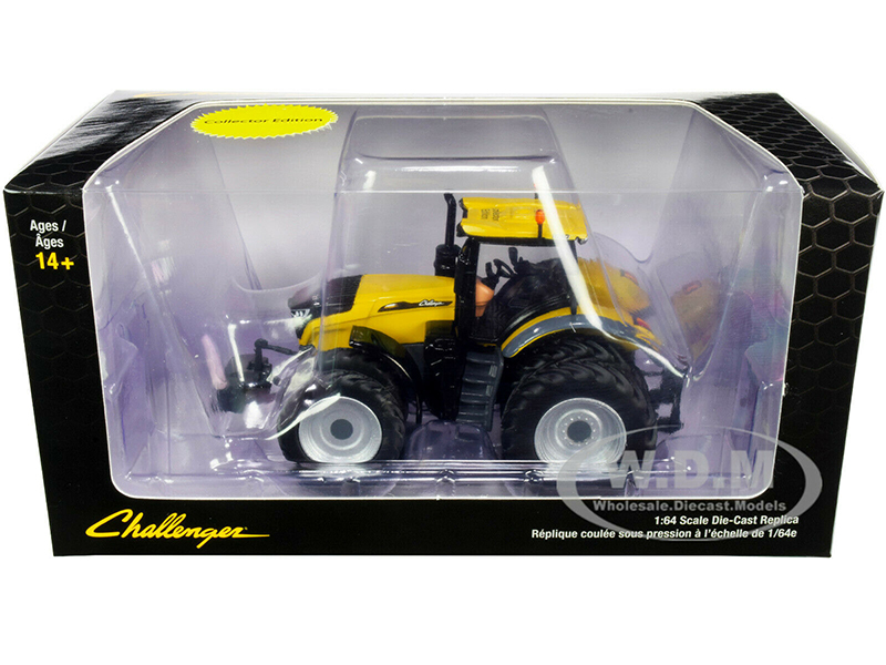Challenger 1050 Tractor with Dual Wheels Yellow "Collector Edition" 1/64 Diecast Model by SpecCast