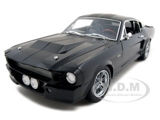 1967 Shelby Mustang Gt 500 Eleanor Like Diecast Car Model 1/18 Black Die Cast Car By Shelby Collectibles